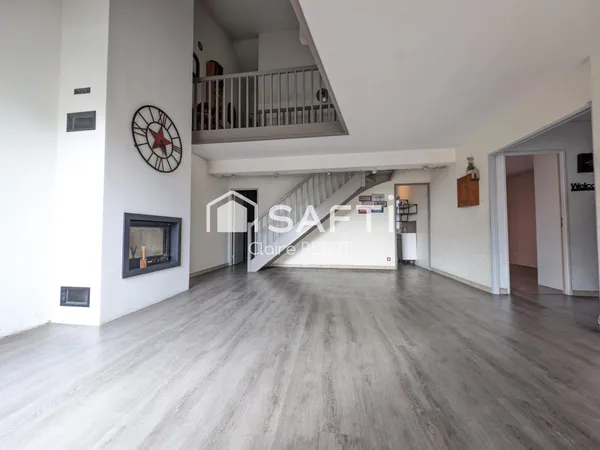 Beau duplex 115m² 4 chambres double box