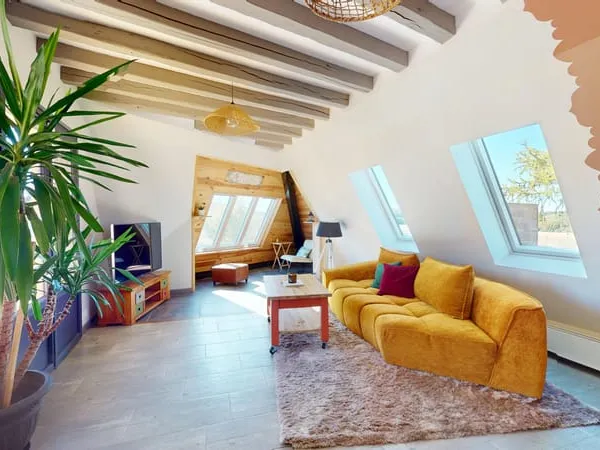 Maison type 4 meublée avec jardin