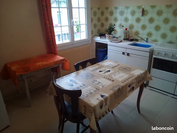 Appartement meublé 33 M² Ouistreham - location annuelle