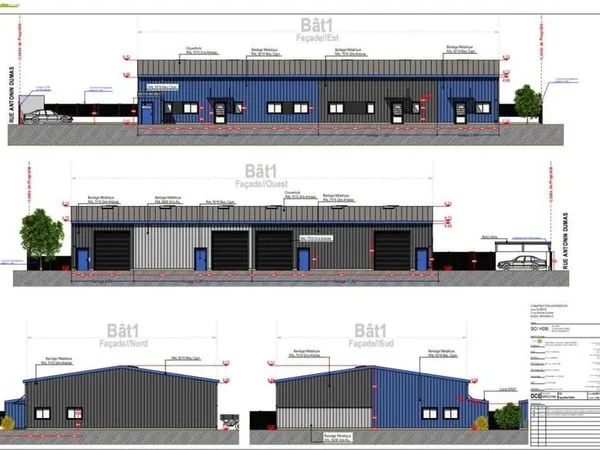 Zone Industrielle de Vénissieux Corbas - Location Local d'activité 289 m²