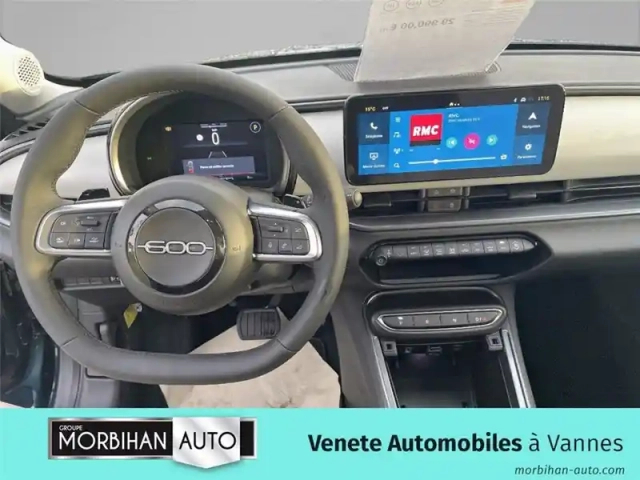 Fiat 600 t-gen 3 1.2 hybrid 110ch edct6 — photo 8