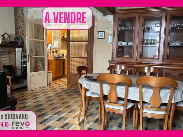 Maison à rénover 140m²