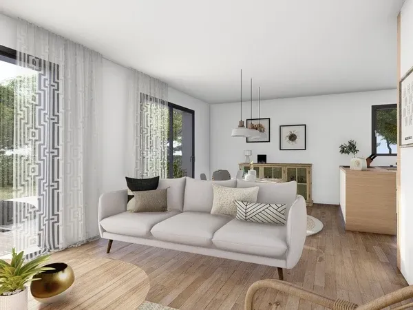 Maison neuve 7 pièces 90 m²