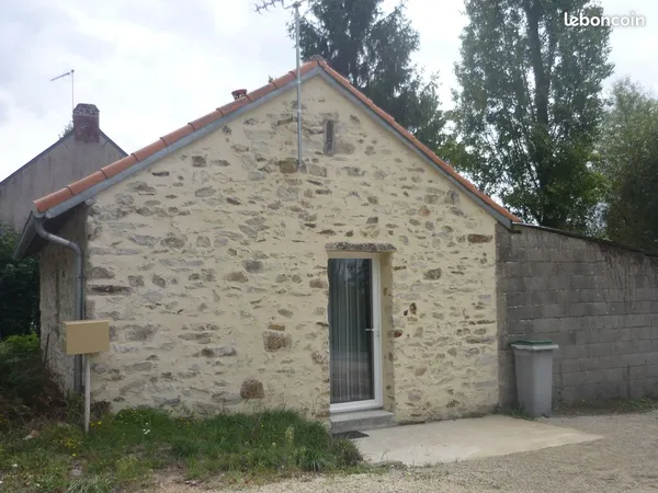 Location maison en pierre studio 28m2