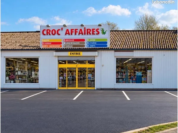 Bâtiment tous commerce 1100 M2