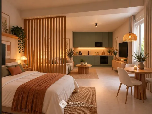 Appartement 1 pièce 26 m²