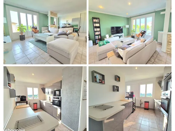 Bel appartement 3 pièces rénové - 81 m² - 2 chambres - Parking - CHALON-SUR-SAÔNE Dispo 1er février 