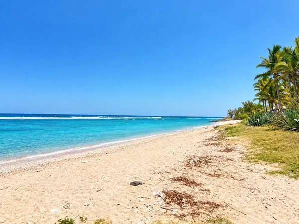 T2 en rez-de-chaussée à 30 secondes de la plage de Trou d'Eau