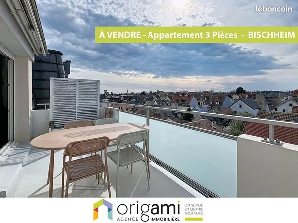 Appartement 3 pièces 66 m²
