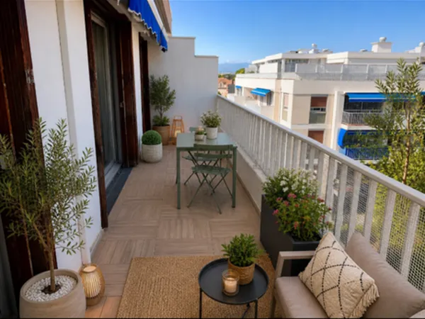 Type deux 56 m² dans une résidence de prestige avec terrasse