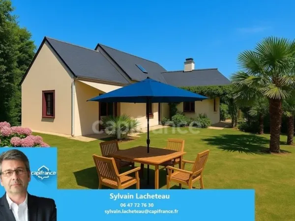 A VENDRE BELLE MAISON CONTEMPORAINE PROCHE DE PAIMPOL