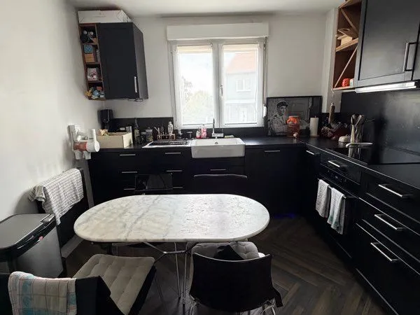 F2 70m2+ terrasse à 30m de la frontière