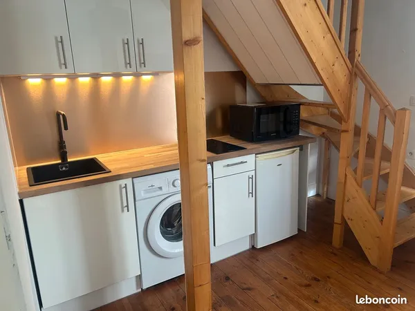 Duplex lumineux meublé avec cuisine neuve, jardin et parking - 10 min à pied de Savoie Technolac