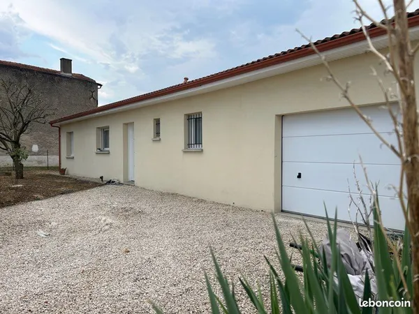 Maison plain pied 110 m² de 2014