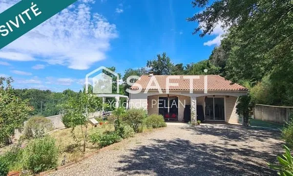 VUE EXCEPTIONNELLE, 3 CHAMBRES, GARAGE