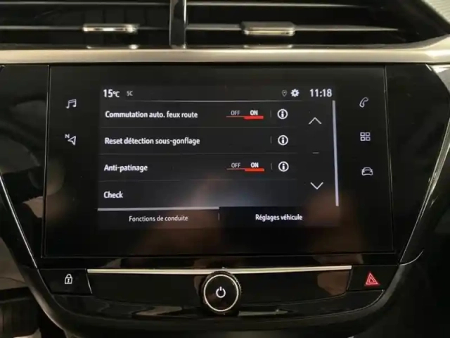 Opel Corsa 1.2 turbo 100 elegance bva carplay camera 180 — photo 12