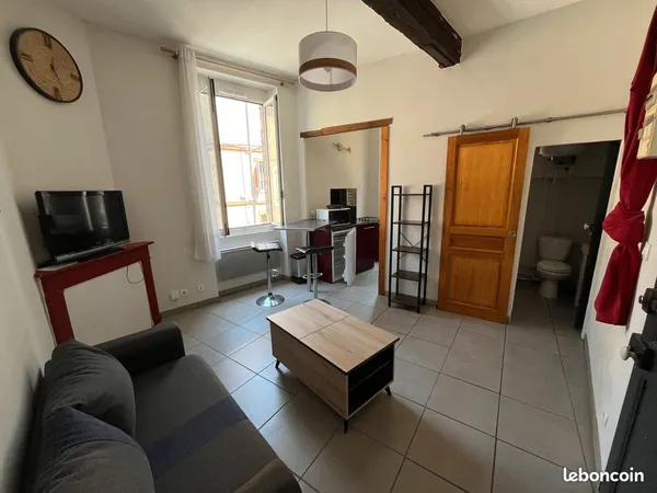 Appartement T2 terrasse proche lycées