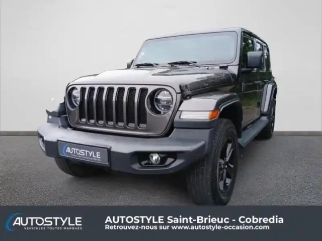 Jeep Wrangler unlimited 2.0 t 272ch sahara command-trac bva8 — photo 1