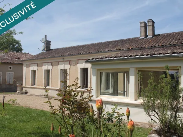 Propriété exceptionnelle : moulin à eau, 2 habitations, 500 m² de dépendances et 6,5 hectares de nat