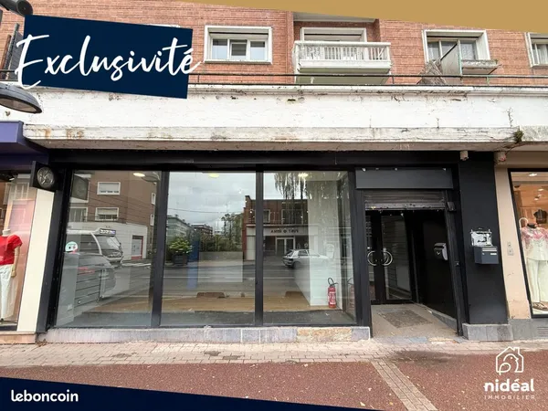 Local commercial 154 m² Maubeuge