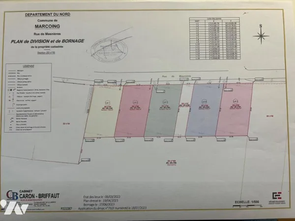 Terrain 826 m²