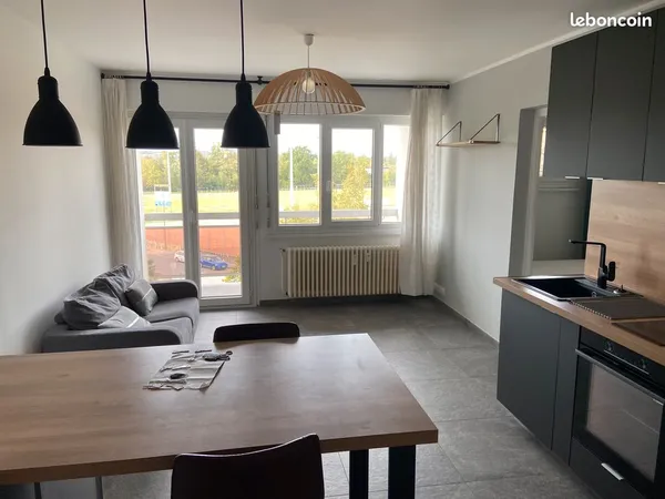 Appartement T2 meublé 34 m² avec balcon - Ambilly