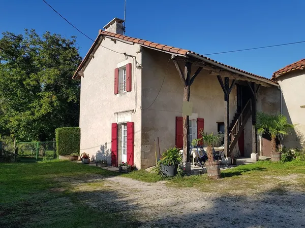 Maison et grange ancien corps de ferme