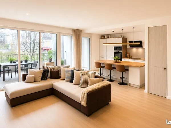 EXCLUSIVITÉ Particulier - Rouen Luciline / Docks 76 - Appartement 87 m² 2019 RDC + Terrasse 17 m² + 