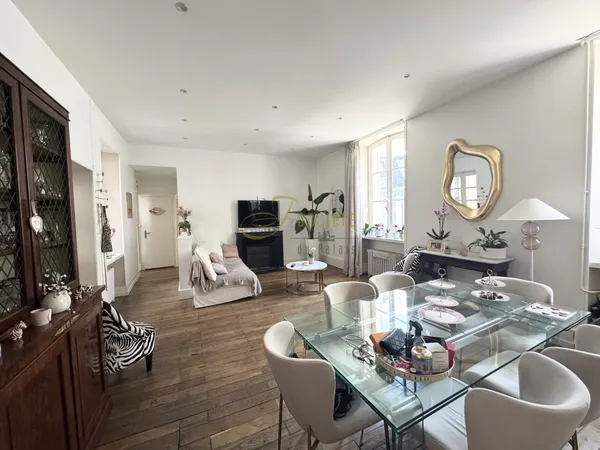 Au pied du Palais Jacques Coeur, appartement avec grande te