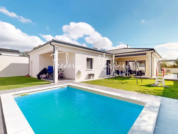 Maison contemporaine, luxe, calme et piscine
