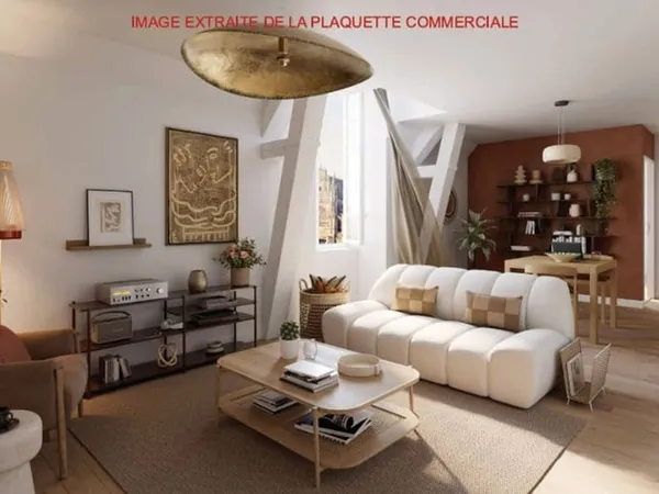 Studio 1 pièce 35 m²
