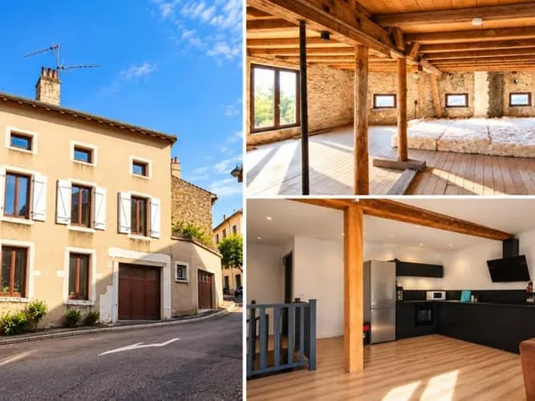 MILLERY - Maison familiale avec terrasse, 2 garages et 130 m² de potentiel d'aménagement !