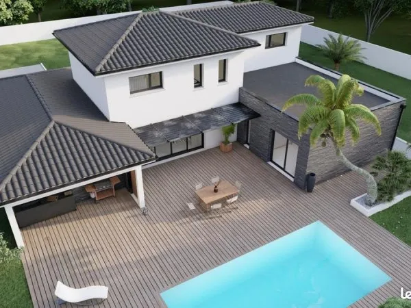 Terrain 1 000 m² Bouliac