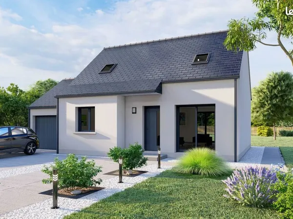 Projet de construction d'une maison 80.88 m² avec terrain à LA CHAPELLE-SUR-ERDRE (44)