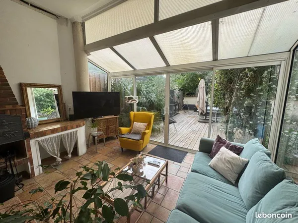 Bordeaux Chartrons / Tivoli - T3 meublé 70 m² avec jardin privatif et spa - Bail mobilité