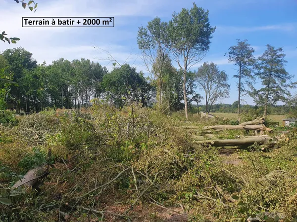 Terrain de 2207 m²