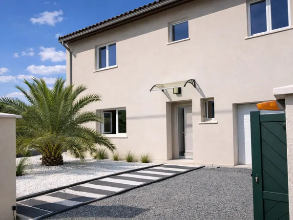PESSAC-MAGONTY - Maison individuelle - 5 pièces - 128.34m2 - 4 chambres - Cheminée - Garage - Jardin