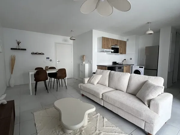 Apt T3 neuf meublé avec terrasse et parking sécurisé - LORMON