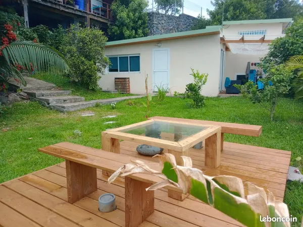 Maison neuve meublée saint leu grand fond