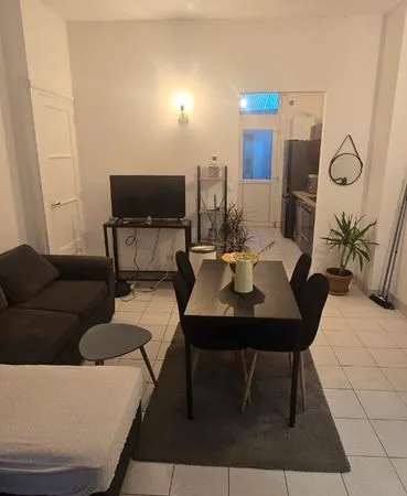 T2 cosy meublé Tourcoing centre avec cave et cours