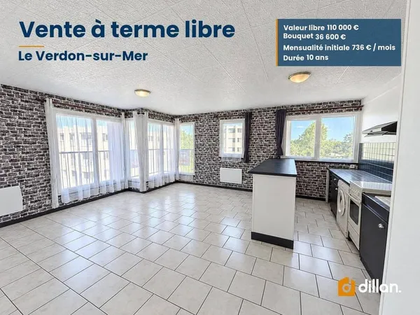 Appartement 3 pièces 64 m²