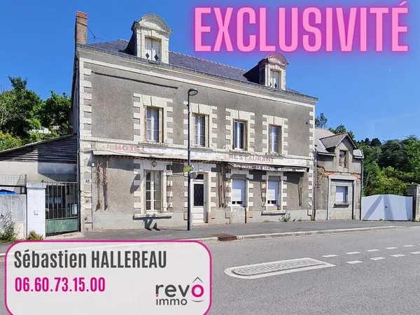 Immeuble de rapport Mauves Sur Loire (13 pièces) 307.04m2
