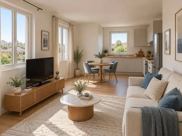 Appartement 2 pièces 46 m²