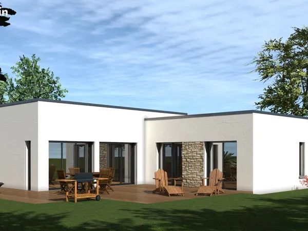 Projet terrain + construction sur la commune de PLEUBIAN