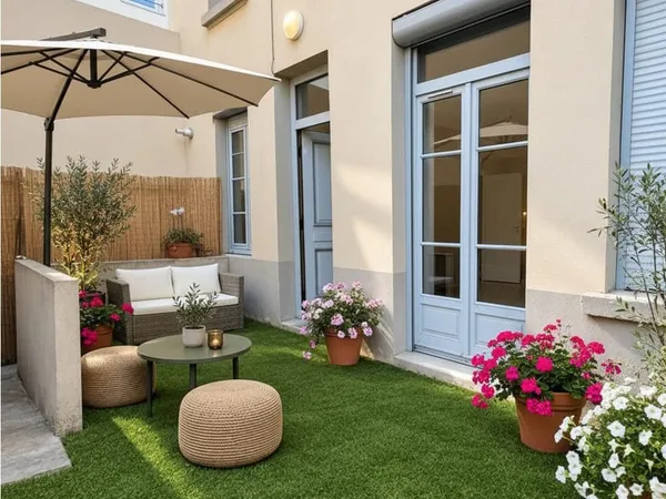 Rare MAISON de ville T3 d'env. 53m² GRATTE-CIEL