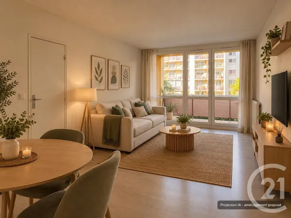 Appartement 2 pièces 50 m²