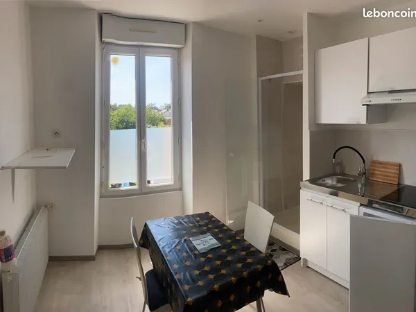 Chambre Colocation Segré-en-Anjou Bleu 1p 15m² 260€