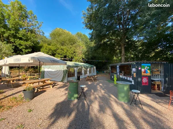 Vends fonds de commerce guinguette - bord de l'Indre, Montgivray (36)