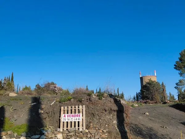 Parcelle viabilisée de 287m2