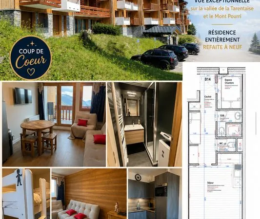 La Rosière - Superbe appartement neuf 29 m² | Vue exceptionnelle | Vieux Village | À 5 min des piste